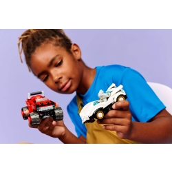 Klocki LEGO 77118 Silver w samochodzie kontra Knuckles w monster trucku SONIC